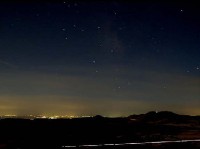 Observación de estrellas en descampado de La Hoya del Morcillo.